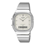 Casio Vintage White Unisex Watch D431 - AQ-240E-7A2