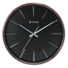 Titan Contemporary Black Dial Wall Clock NSW0013PA01