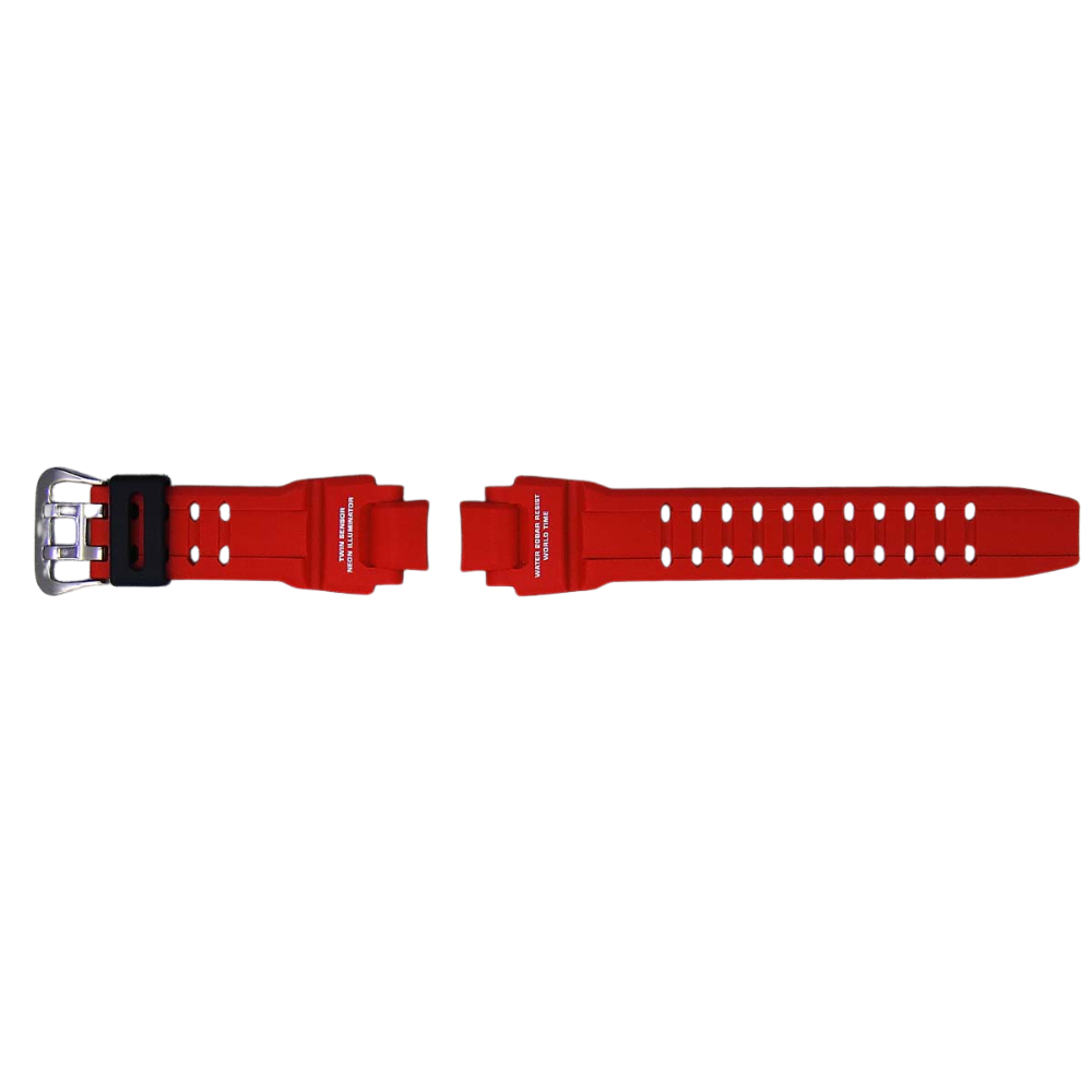 Casio Red Resin Strap Men's Watch Gravitymaster GA-1000-4B | 10475505