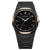 D1 Milano Polycarbon Black Dial Unisex Watch PCBJ35