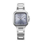 Titan Slim Square Blue Women's Watch 95291SM01