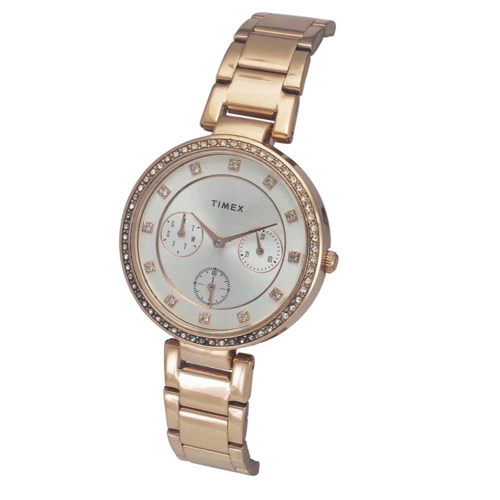 Timex Trendline Rose Gold Women Watch TWEL18702