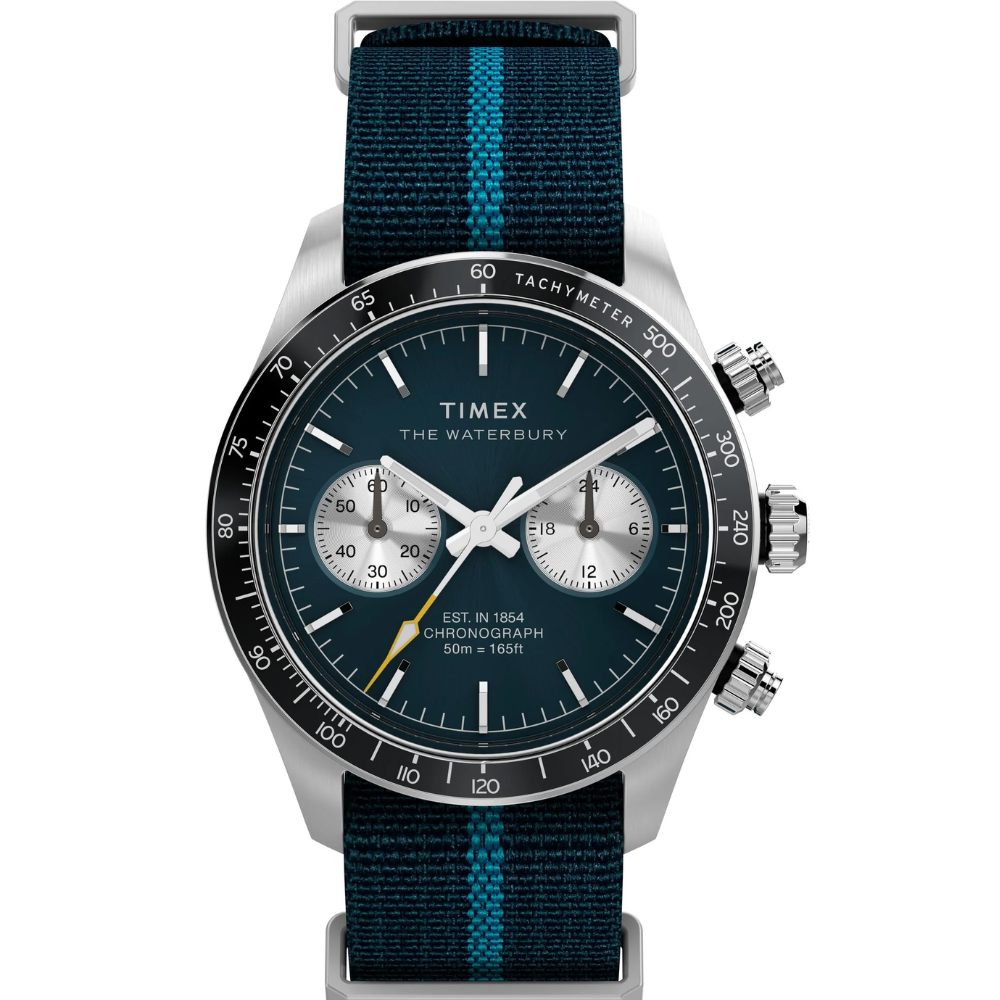 Timex Waterbury Heritage Silver Men Watch TW2Y39000