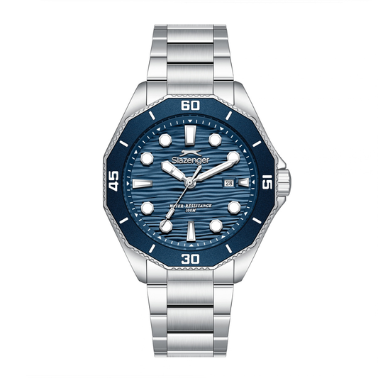 Slazenger Round Navy Dial Men's Watch SL.09.2628.1.390