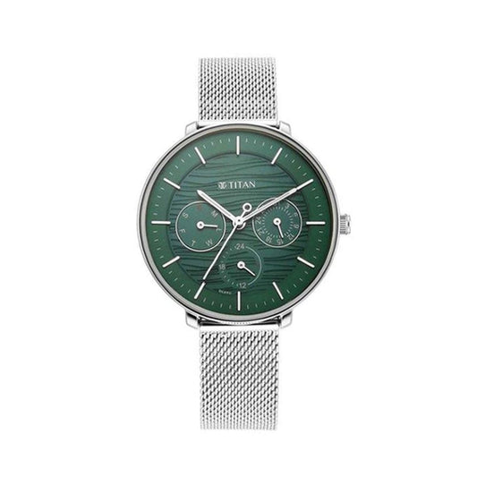 Titan Svelte Green Women's Watch NS2651SM02