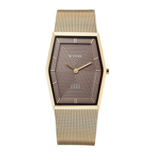 Titan Edge Whimsey Rose Gold Men's Watch 10056QM01
