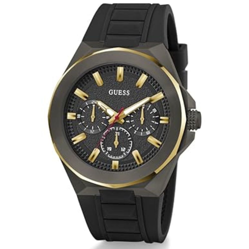 GUESS Dashboard Black Men Watch GW0799G1