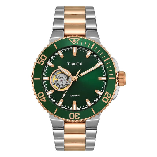 TIMEX Signio Green Dial Men's Watch TWEG31701