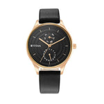 Titan Black Women's Watch 2670WL07