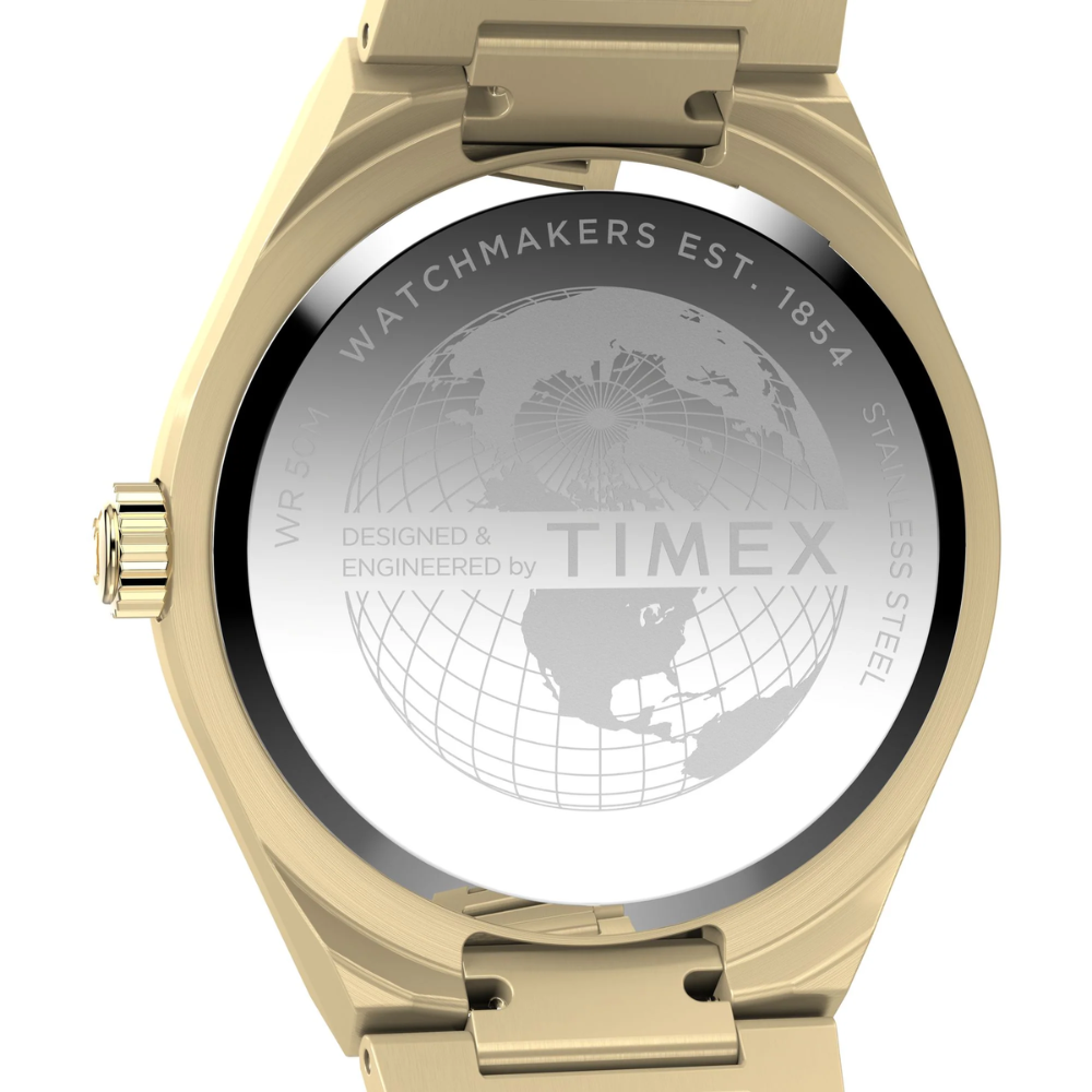 TIMEX Q Continental Green Gold Men Watch TW2Y35100IK