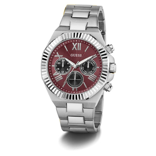 GUESS Equity Silver Men's Watch GW0703G7