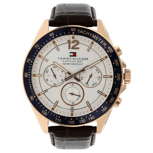 Tommy Hilfiger Chronograph White Dial Men's Watch TH1791118
