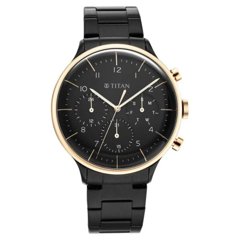 Titan Urban Magic Black Men's Watch 90102KM01