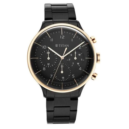 Titan Urban Magic Black Men's Watch 90102KM01