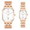 Timex Octagonal White Dial Analog Pair Watch - TW00PR355