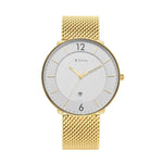 Titan Black & Gold Men's Watch NT1849YM01