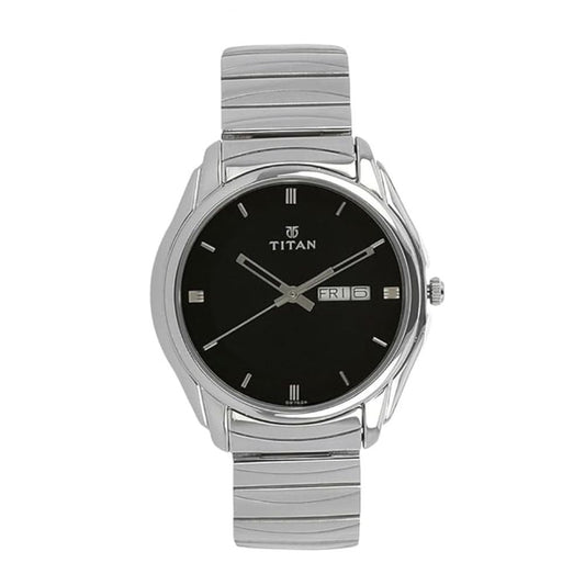 Titan Karishma Black Men's Watch 1578SM04