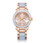Alexandre Christie Multi-Function Rose Gold Women's Watch 36mm