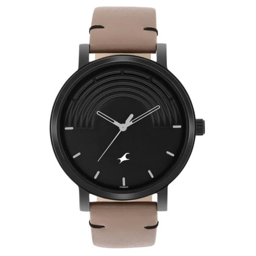 Fastrack Crush Black Dial Analog Watch for Guys - 3299NL01
