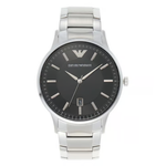 Emporio Armani Renato Men's Quartz Black Dial Analog Watch AR11181