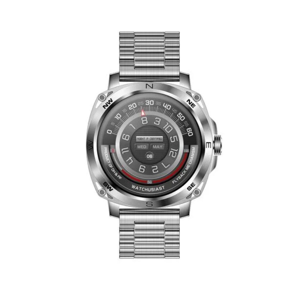 Fastrack Radiant FX3 Silver Men's Round Watch 38124SM01