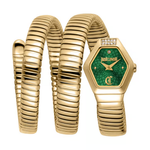 Just Cavalli Romina Green Dial Analog Women's Watch JC1L395M0035