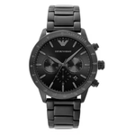 Emporio Armani Mario Black Dial Chronograph Men's Watch AR11242