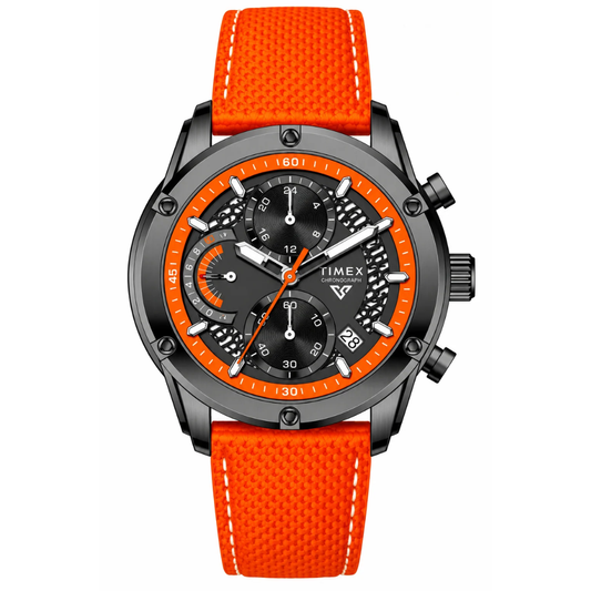 TIMEX Chronograph Black Dial Men's Analogue Watch TWEG36100