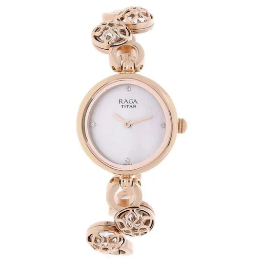 Titan Raga Moonlight Mother of Pearl Women's Watch 311WM04