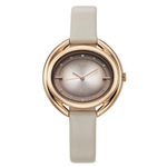 Fastrack Vyb Halo Beige Dial Girls' Watch FV60080WL01