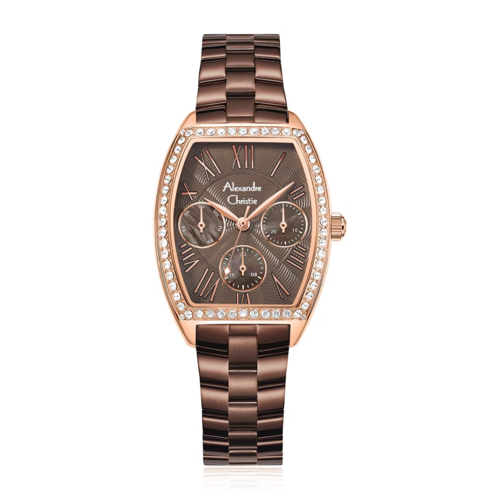 ALEXANDRE CHRISTIE Brown Women's Watch 2B86BFBROBO