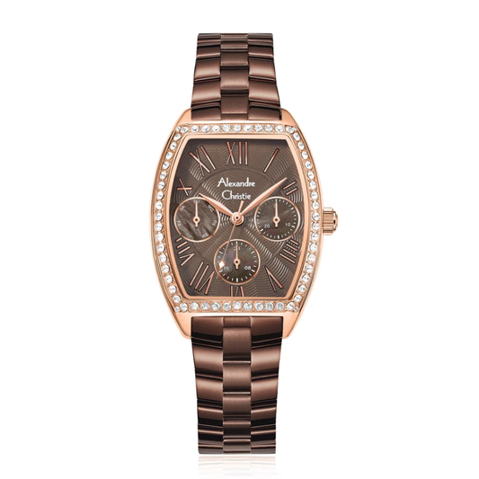 ALEXANDRE CHRISTIE Brown Women's Watch 2B86BFBROBO