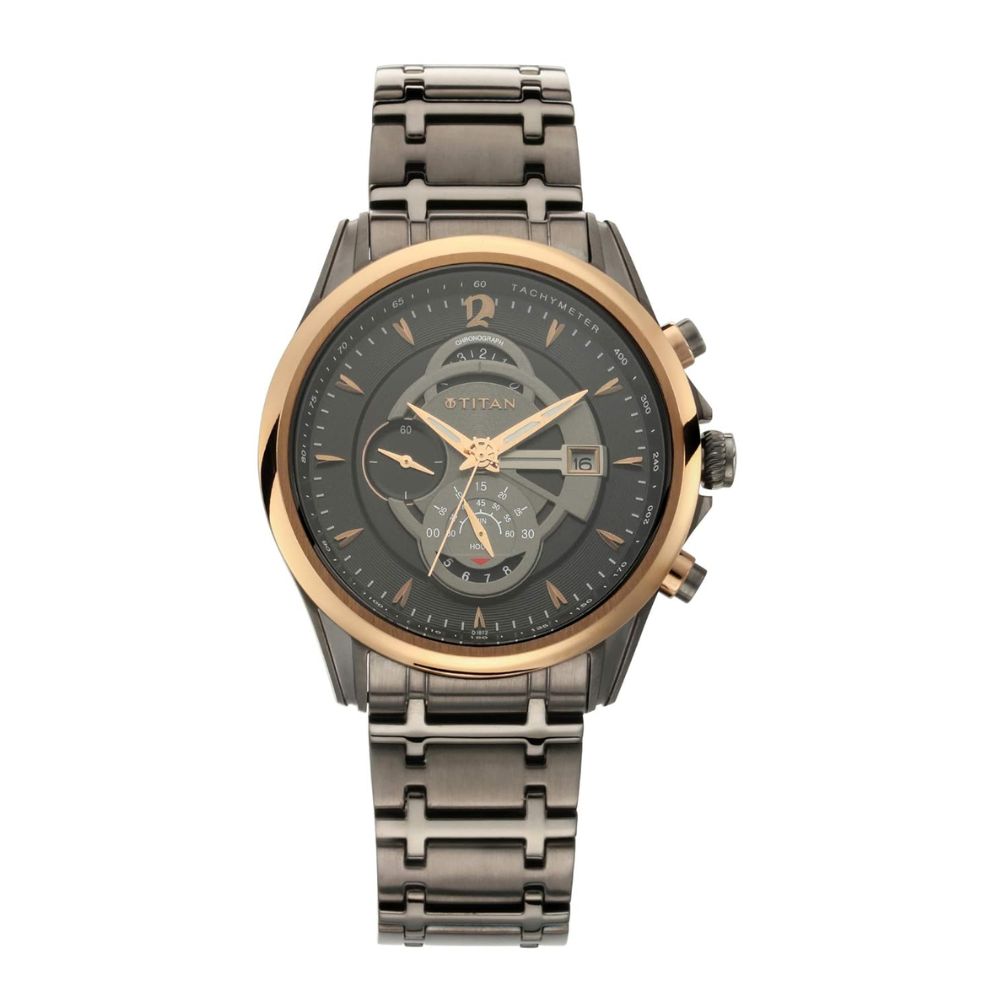 Titan Maritime Anthracite Men's Watch NT1830KM01