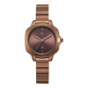 Fastrack Vyb Seeker Brown Dial Girls' Watch 60076QM01