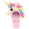 Zoop Unicorn Pink Dial Pink Strap Girls Kids Watch NS16039PP01