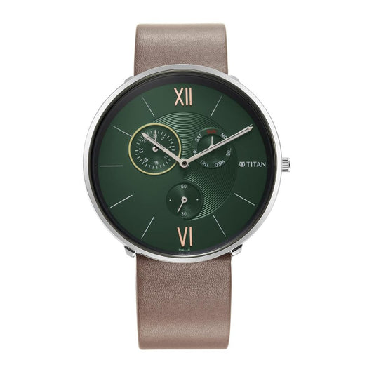 Titan Slim Teal Men's Watch NT1877SL01