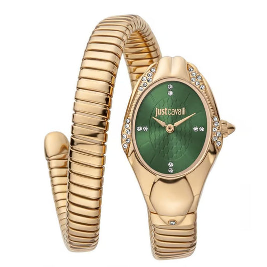 Just Cavalli Serpente Regali Green Women's Watch JC1L183M0035