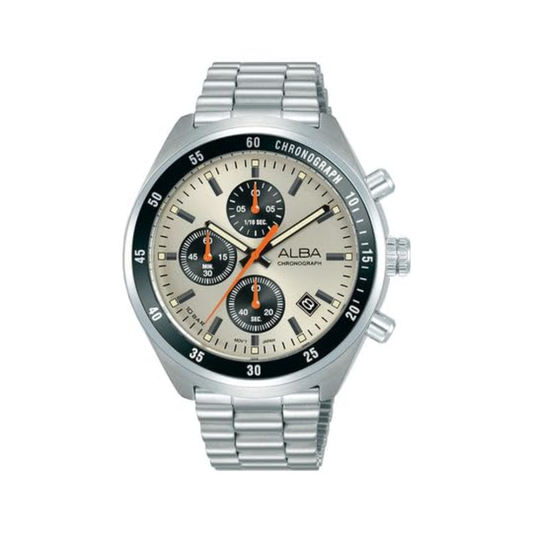 ALBA Retro Racer Beige & Black Men's Watch AM3A41X1
