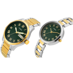 Timex Green Round Dial Men's and Women's Watch TW00PR340