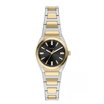 Fossil Everett Women's Quartz Black Dial Analog Stainless Steel Watch ES5495