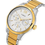 TIMEX Empera Silver Gold Men Analog Watch TW0TG7624