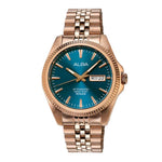 ALBA Copper Bezel Teal Dial  Men's Watch AL4780X1
