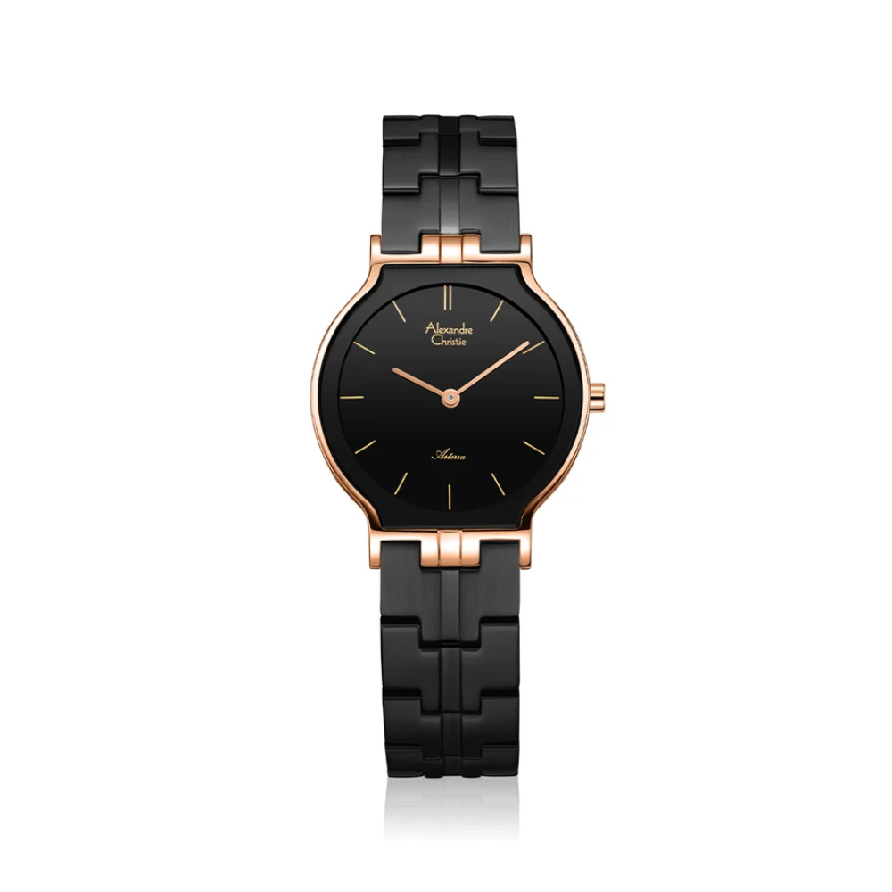 Alexandre Christie Classic Black Women's Quartz Watch 8410LHBBRBA
