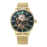 Titan Mechanical Slimline Green Dial Men's Watch 90159YM01