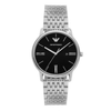 Emporio Armani Minimalist Black Dial Men's Quartz Watch AR11600
