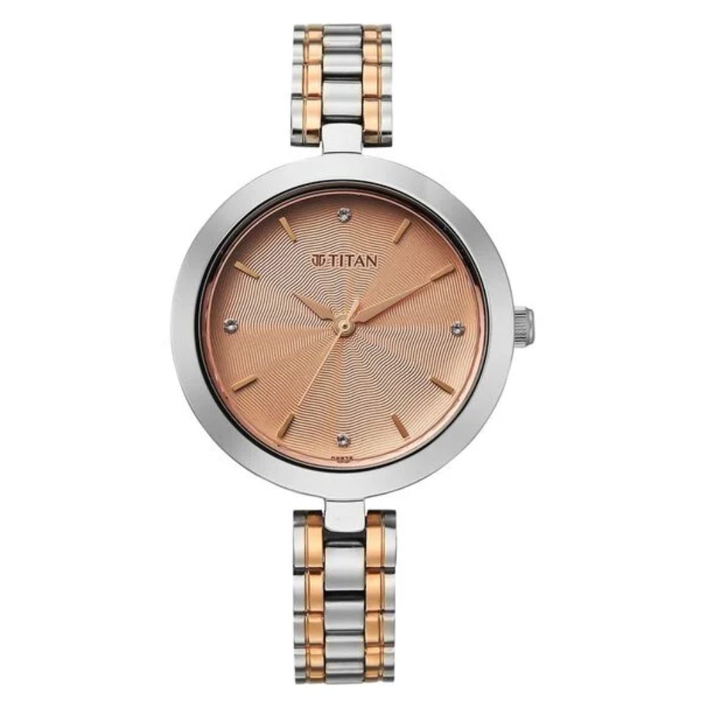 Titan Karishma Rose Gold Women's Watch NU2969KM01