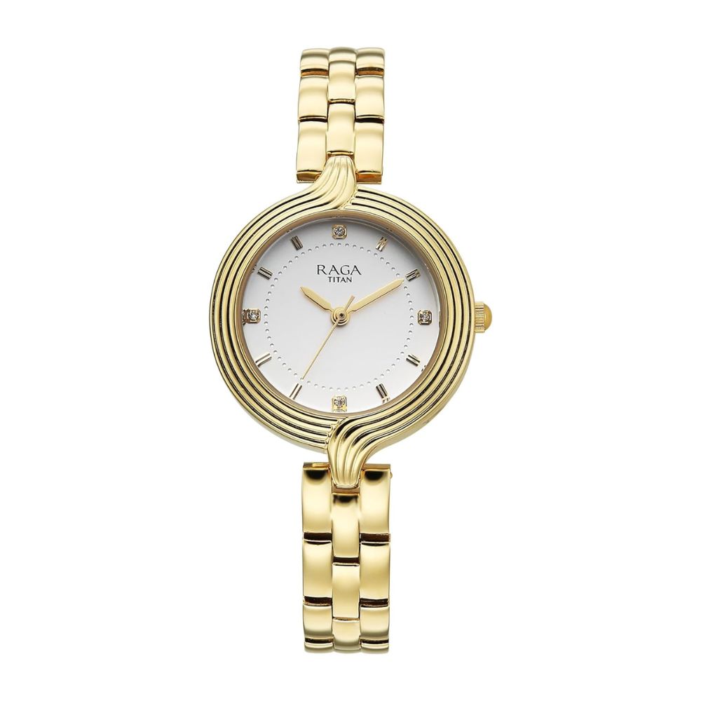 Titan Raga Showstopper 4.0 Rose Gold Women's Watch 95346YM01