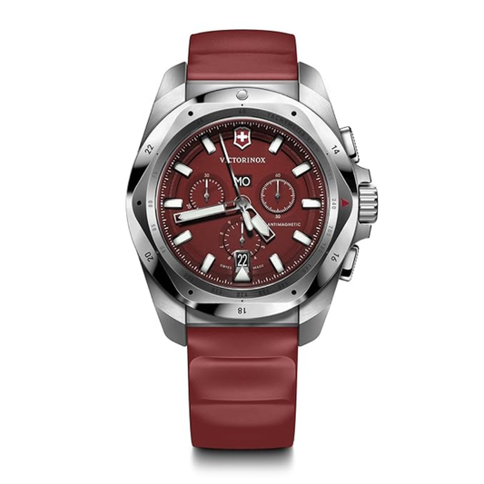 Victorinox I.N.O.X. Chrono Red Unisex Watch 241986