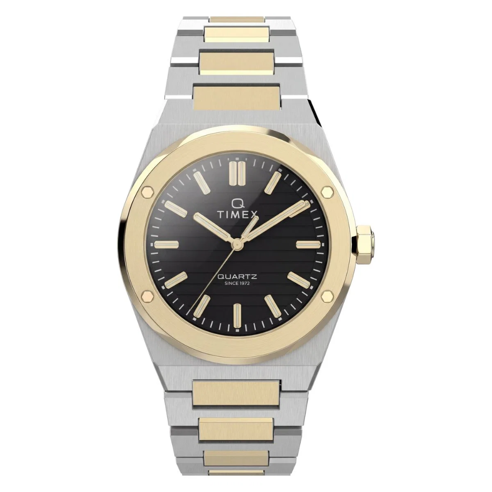 Timex Q Round 41mm Black Dial Analogue Men's Watch - TW2Y81500UJ