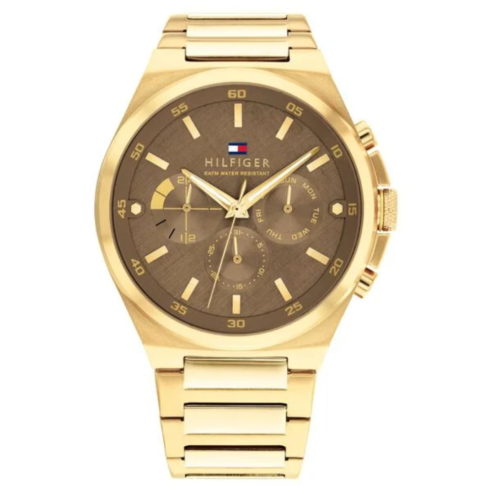 Tommy Hilfiger Multifunction Brown Dial Men's Watch TH1792090